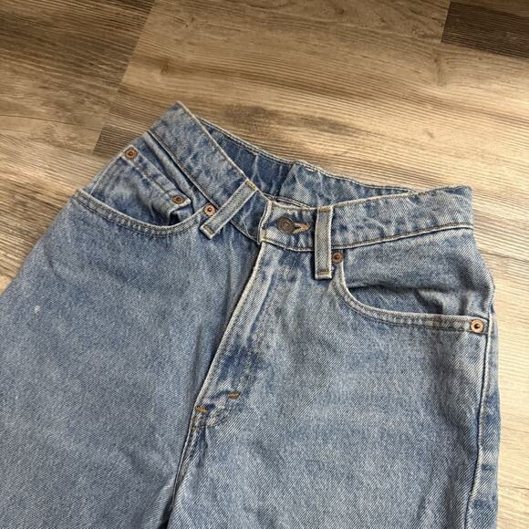 Vintage Levi’s USA-Made High Rise Tapered Jeans Size 24 3M Women’s - Picture 4 of 6